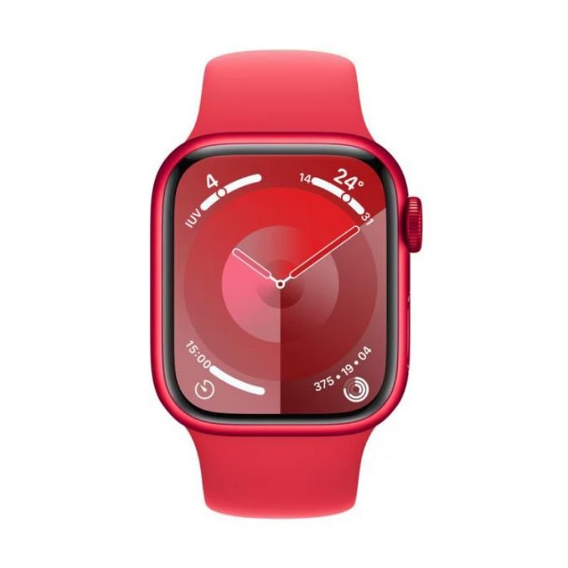 APPLE - Apple Watch Série 9 Vermelho 41 MM Cor: Vermelha (GPS) - Imagem 3