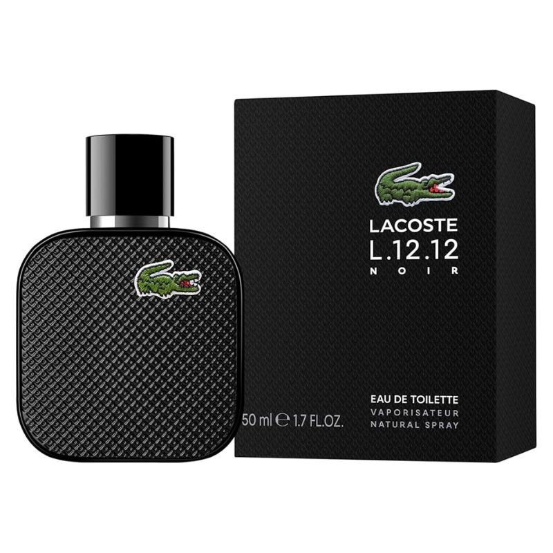 LACOSTE - Perfume Masculino Lacoste L.12.12 Noir Eau de Toilette 100ml - Imagem 3
