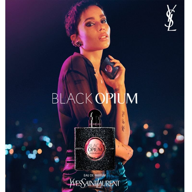 YVES SAINT LAURENT – Perfume Yves Saint Laurent Black Opium Feminino Eau de Parfum - Imagem 3