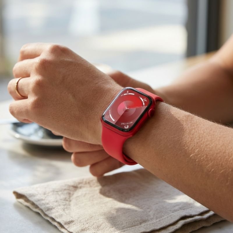 APPLE - Apple Watch Series 9 41 MM Na Cor: Vermelha (GPS+CELULAR) - Imagem 2