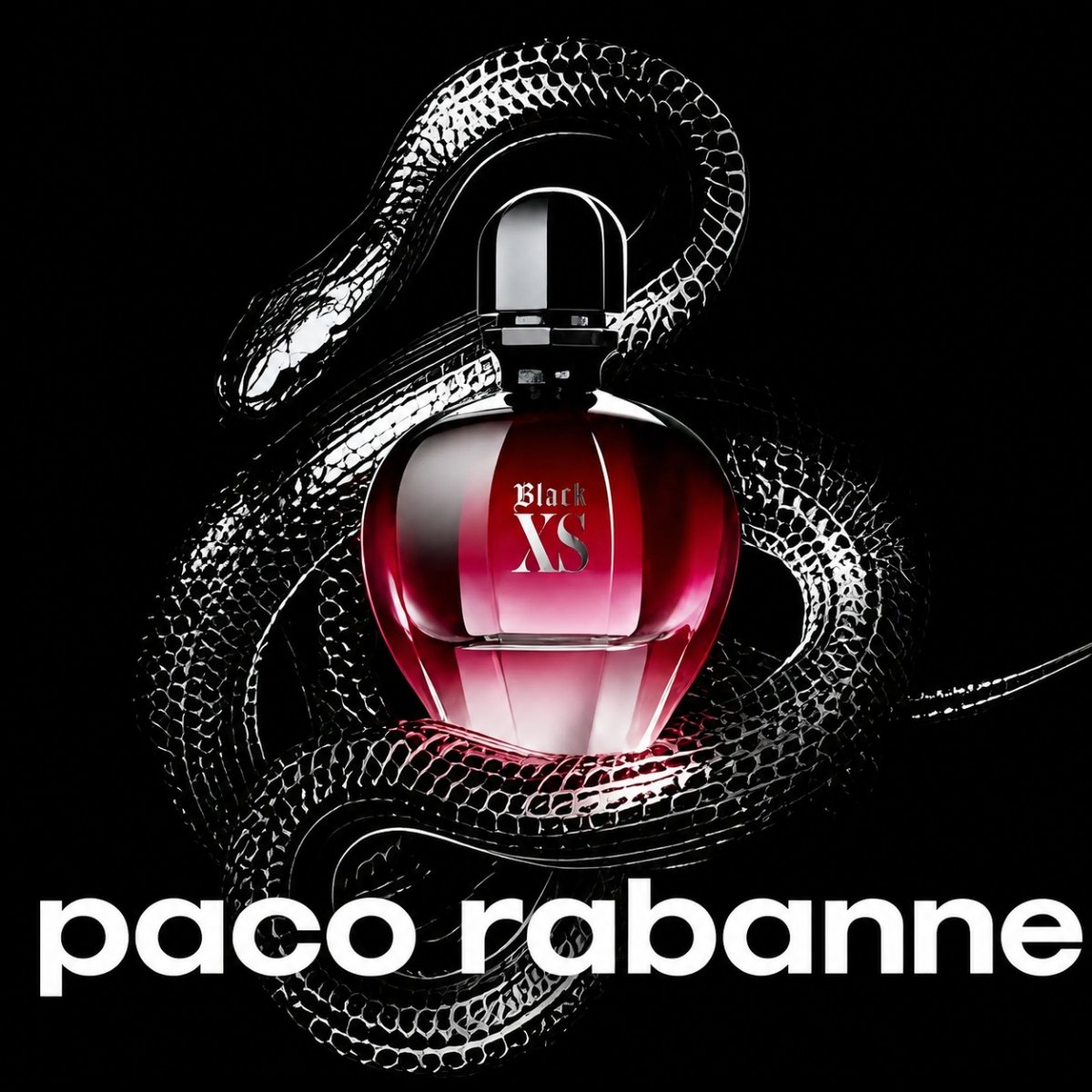 PACO RABANNE - Perfume Paco Rabanne Black XS For Her Feminino Eau de Parfum 80ml - Imagem 3