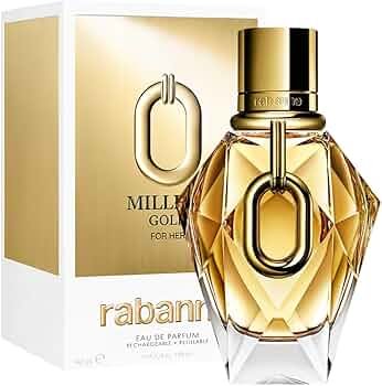 Perfume Rabanne Million Gold For Her Feminino Eau De Parfum - Imagem 3